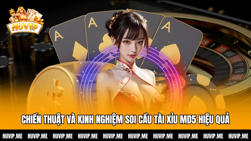 Chiến thuật và kinh nghiệm soi cầu Tài xỉu MD5 hiệu quả